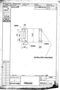 Spitfire Type 390 Mk XIX Blueprints 39033 45 B Fairlead A4 Photo Print