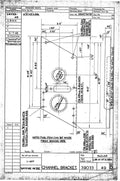 Spitfire Type 390 Mk XIX Blueprints 39033 49 B Channel Bracket A4 Photo Print