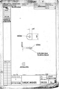 Spitfire Type 390 Mk XIX Blueprints 39033 51 B Throat Washer A4 Photo Print