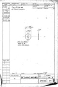 Spitfire Type 390 Mk XIX Blueprints 39033 59 B Retainging Washer A4 Photo Print