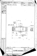 Spitfire Type 390 Mk XIX Blueprints 39033 65  Gland Housing A4 Photo Print