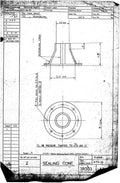 Spitfire Type 390 Mk XIX Blueprints 39033 67 B Sealing Cone A4 Photo Print