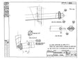 Spitfire Type 390 Mk XIX Blueprints 39033 7 C Arrangement of Rudder Pedal A4 Photo Print