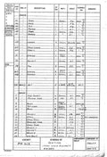 Spitfire Type 390 Mk XIX Blueprints 39035 C2 Schedule of Seating A4 Photo Print
