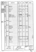 Spitfire Type 390 Mk XIX Blueprints 39035 C5 Schedule of Seating A4 Photo Print