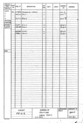 Spitfire Type 390 Mk XIX Blueprints 39035 D1 Schedule of seating A4 Photo Print