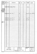 Spitfire Type 390 Mk XIX Blueprints 39035 F1 Schedule of Seating A4 Photo Print