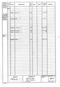 Spitfire Type 390 Mk XIX Blueprints 39035 G1 Schedule of seating A4 Photo Print