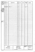 Spitfire Type 390 Mk XIX Blueprints 39035 H1 Schedule of seating A4 Photo Print