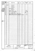 Spitfire Type 390 Mk XIX Blueprints 39035 M1 Schedule of seating A4 Photo Print