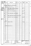 Spitfire Type 390 Mk XIX Blueprints 39035 N1 Schedule of seating A4 Photo Print