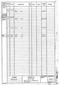 Spitfire Type 390 Mk XIX Blueprints 39035 P1 Schedule of Seating A4 Photo Print