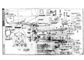 Spitfire Type 390 Mk XIX Blueprints 39045 2 H GA of Cooling System A4 Photo Print