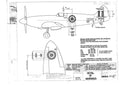 Spitfire Type 390 Mk XIX Blueprints 39064 12 C Detail of Markings A4 Photo Print