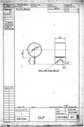 Spitfire Type 390 Mk XIX Blueprints 39086 47 B Clip A4 Photo Print