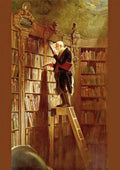 Spitzweg Carl The Bookworm use A4 Photo Print