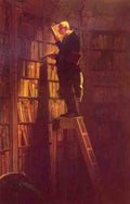 Spitzweg Carl The Bookworm A4 Photo Print