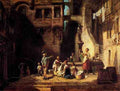 Spitzweg Carl Wascherinnen Am Brunnen A4 Photo Print