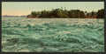 Split Rock Rapids St Lawrence River Vintage A4 Photo Print
