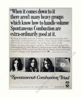 Spontaneous Combustion Triad Vintage Retro Advert Poster A4 Photo Print 2