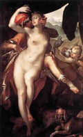 Spranger Bartholomaeus Venus And Adonis A4 Photo Print