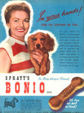 Spratts Bonio Puppy 1950s Vintage Retro Advert Poster