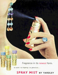 Spray Mist Yardley Vintage Retro Advert Poster A4 Photo Print