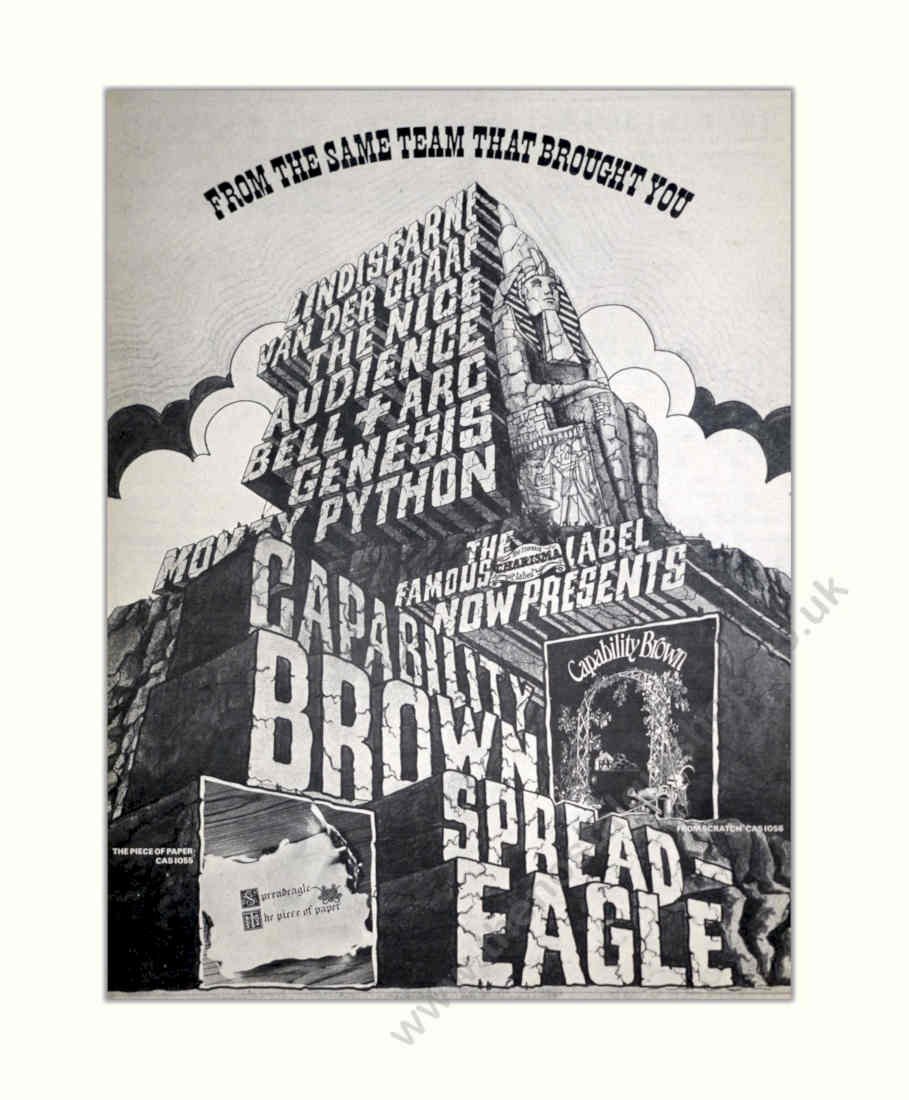 Spread Eagle Cityscape Vintage Retro Advert Poster A4 Photo Print