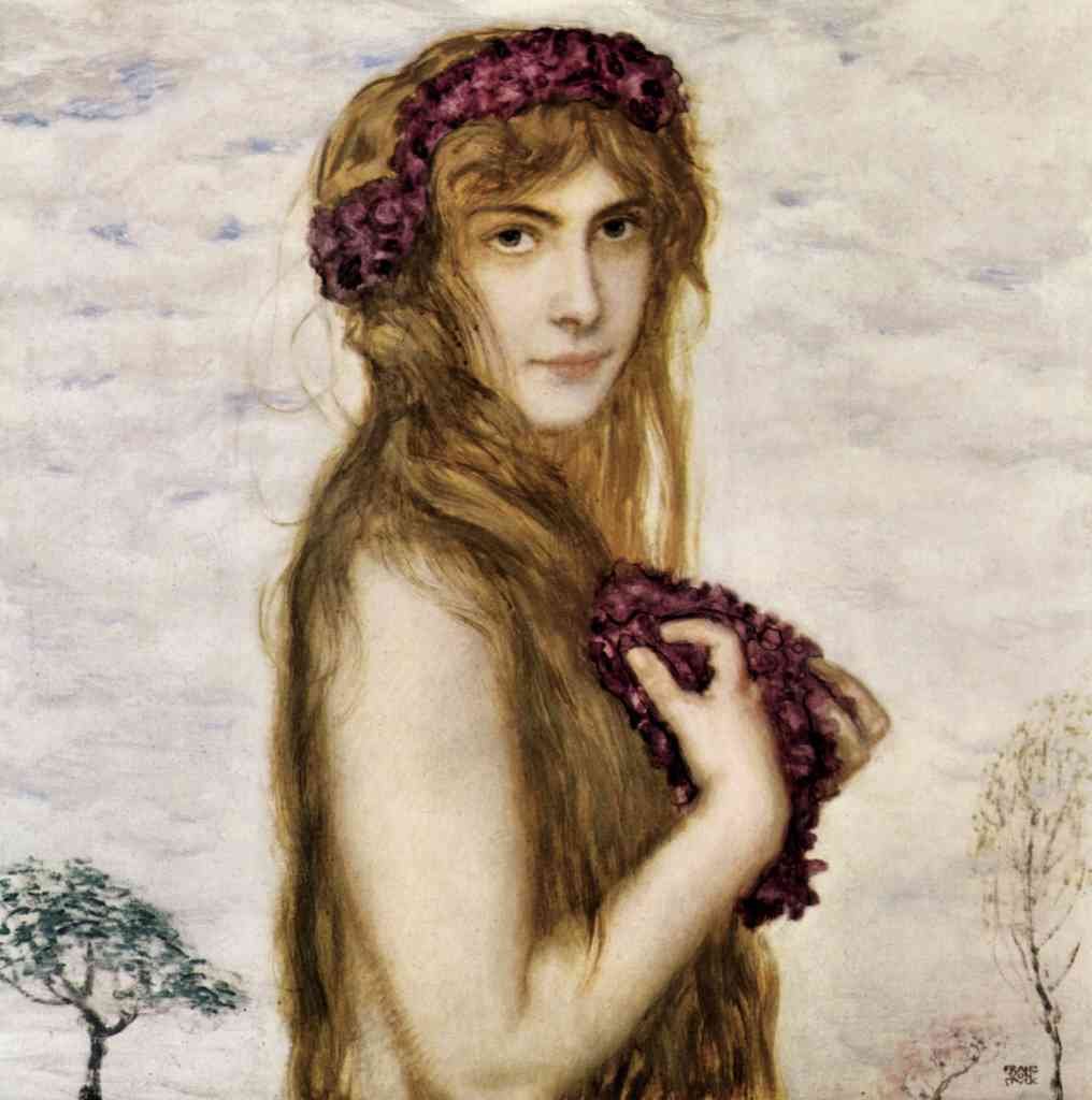 Spring 2 Franz Von Stuck Symbolism A4 Photo Print