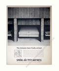 Spring Air Mattress Vintage Retro Advert Poster A4 Photo Print