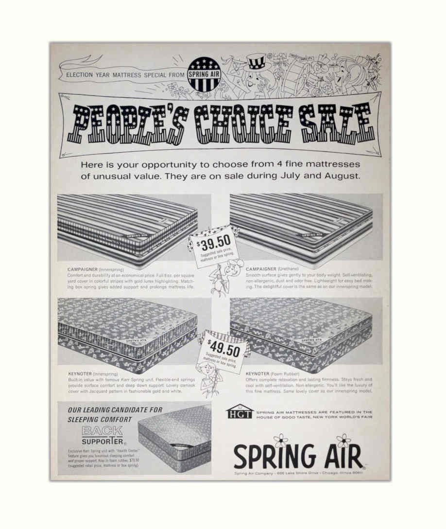 Spring Air Sale Vintage Retro Advert Poster A4 Photo Print