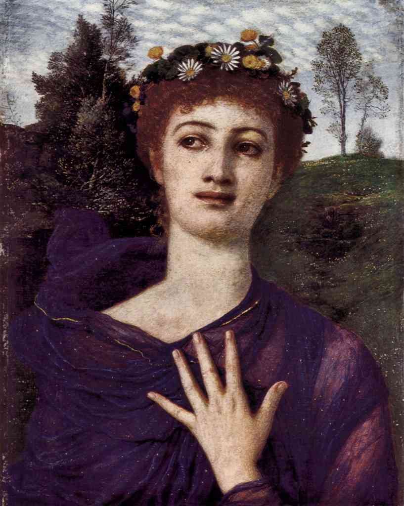 Spring Arnold Bocklin Symbolism A4 Photo Print