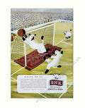 Spring Basketball Sheep Vintage Retro Advert Poster A4 Photo Print