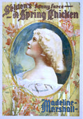 Spring Chicken Poster Vintage Retro Advert Poster A4 Photo Print