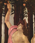 Spring Primavera detail 3 by Botticelli A4 Photo Print