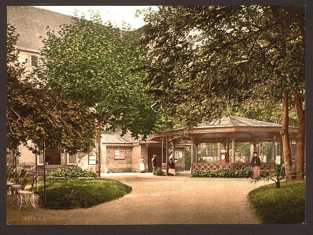 Spring of the Celestins I Vichy Vintage A4 Photo Print