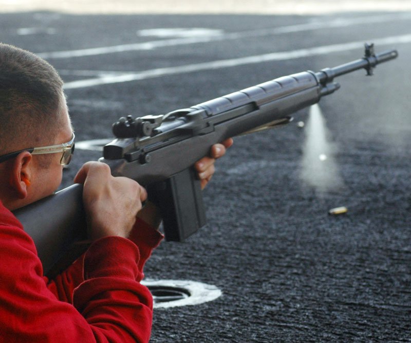 Springfield M14 5 A4 Photo Print