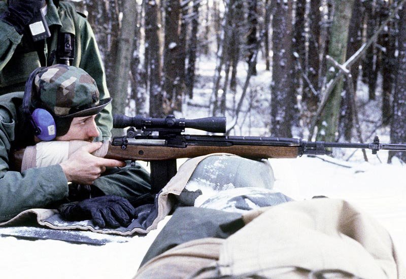Springfield M14 6 A4 Photo Print