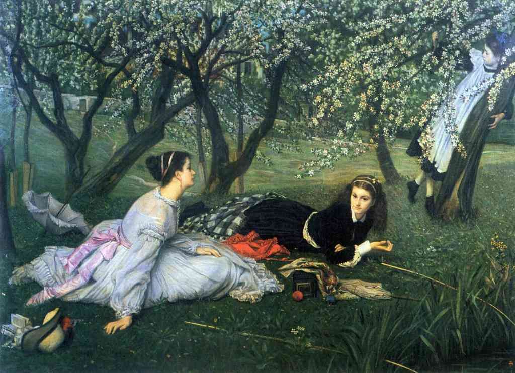 Springtime Tissot A4 Photo Print