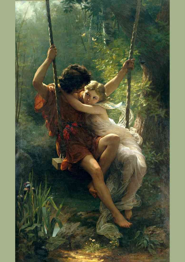 Springtime by Pierre Auguste use A4 Photo Print