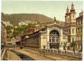 Sprudel Colonnade Carlsbad Bohemia Vintage A4 Photo Print