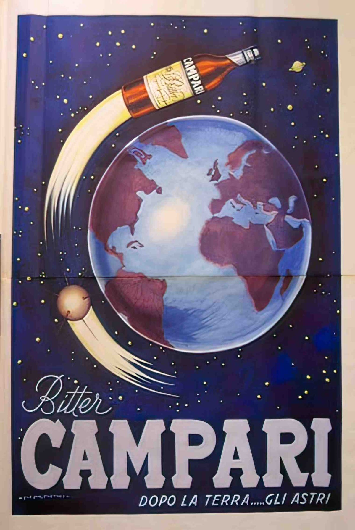 Sputnik Advert A4 Photo Print
