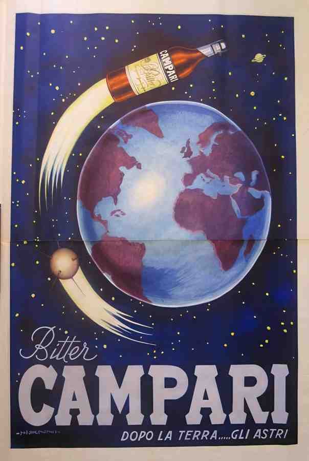 Sputnik Vintage Advert A4 Photo Print