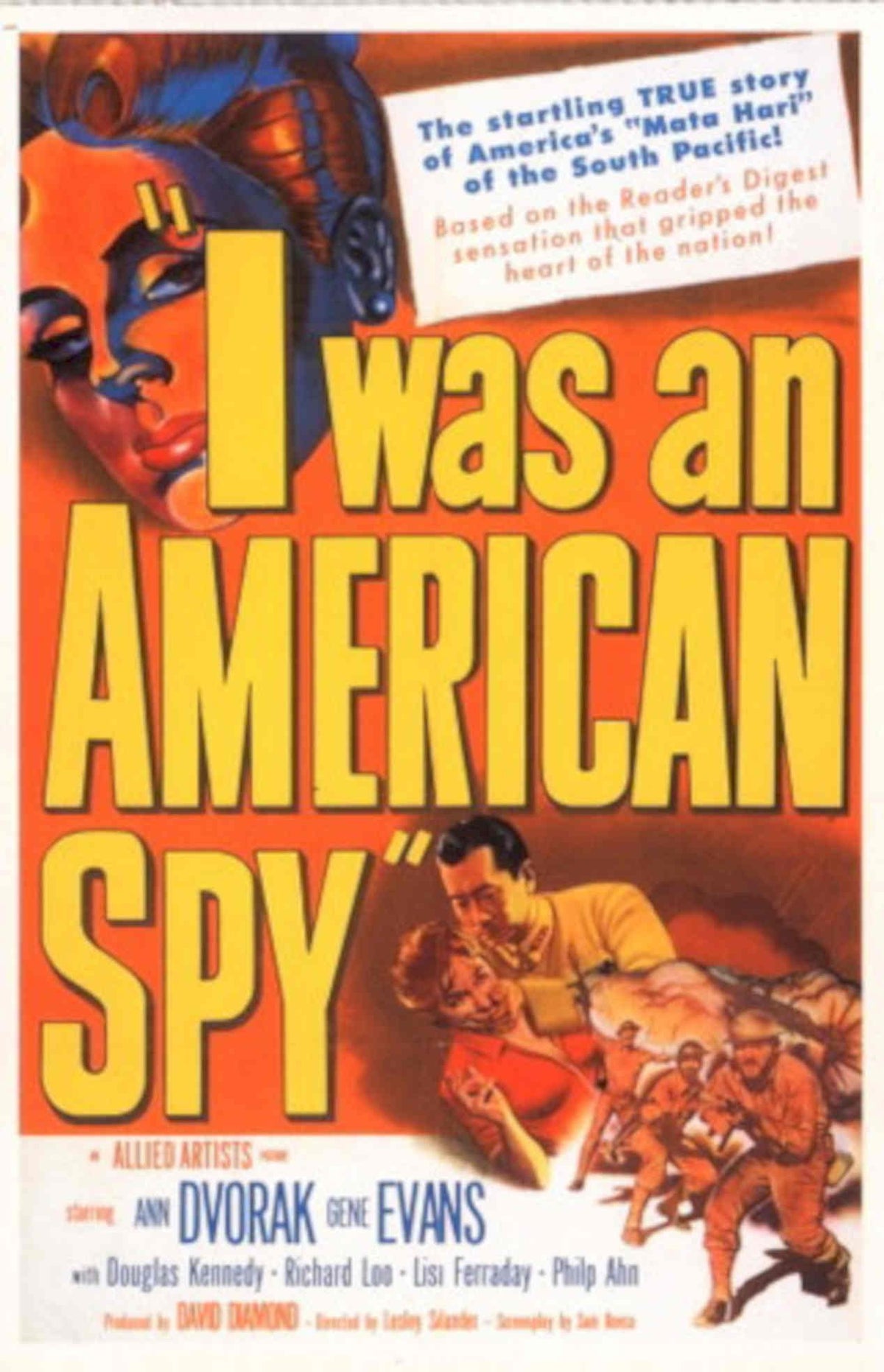 Spy Jungle Poster 1940s Vintage Retro Advert Poster
