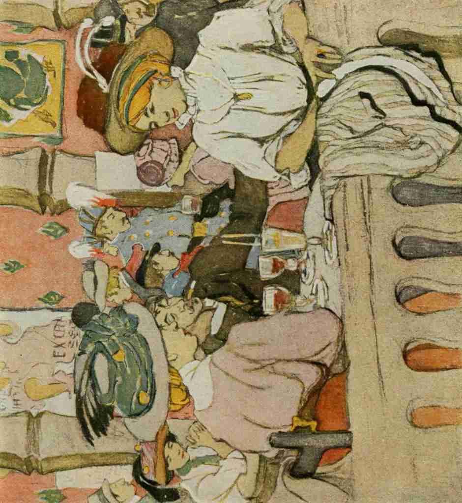 Squire Maud 1873 1955 Scribners Magazine 52 1912 At the Bal Bullier A4 Photo Print