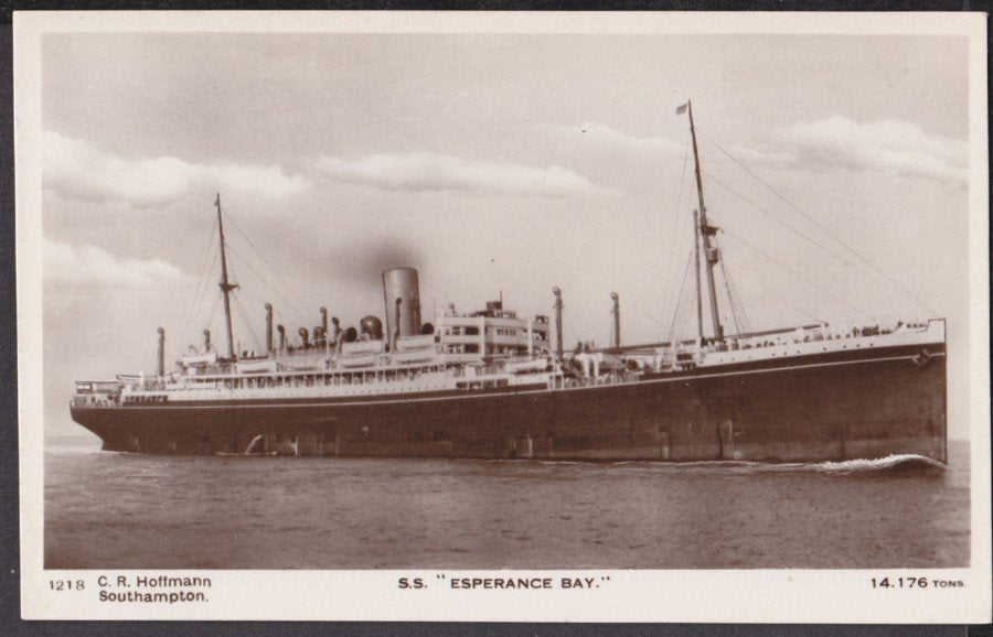 Ss Esperance Bay Southampton At Sea Vintage A4 Photo Print