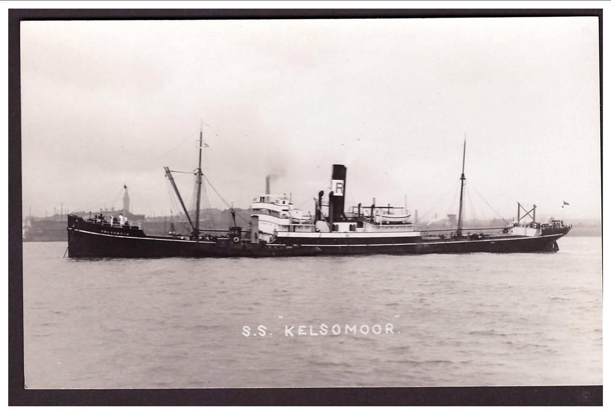 Ss Kelsomoor Runciman And Co Steam ship A4 Photo Print