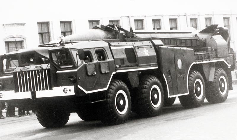 Ss1 Scud Mobile Missile Launcher A4 Photo Print