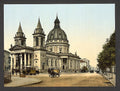 St Alexanders Church Warsaw Vintage A4 Photo Print