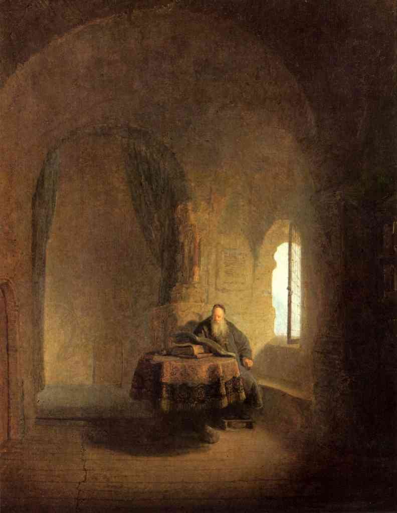 St Anastasius Rembrandt A4 Photo Print
